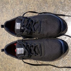 Skechers black non slip sneakers